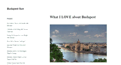 Desktop Screenshot of budapestsun.com