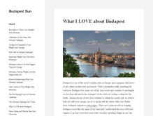 Tablet Screenshot of budapestsun.com